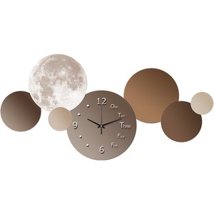 Orologio Decorativo a LED in Porcellana <span class=keywords><strong>di</strong></span> Cristallo con Base in Legno <span class=keywords><strong>per</strong></span> <span class=keywords><strong>Camera</strong></span> <span class=keywords><strong>da</strong></span> <span class=keywords><strong>Letto</strong></span> - Product Image 6