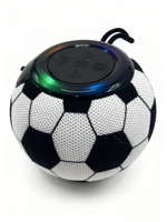 Speaker Portabel Nirkabel LED RGB Tahan Air Desain Baru Berbentuk Bola dengan Mic Terintegrasi, Waktu Putar 3-5 Jam untuk V5.3 500-1000mAh