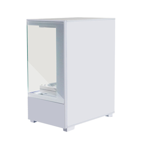 MANMU yüksek kalite alüminyum alaşım mikro ATX oyun PC kasa beyaz renk masaüstü orta kule bilgisayar kasası <span class=keywords><strong>CPU</strong></span> muhafaza ile stokta - Product Image 6