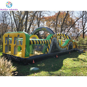 Dành cho người lớn PVC Inflatable tấn công khóa học cho sân sau thể thao trò chơi thách thức với Built-in Blower - Product Image 3