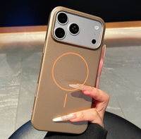 Étui de téléphone magnétique avec texture grain de litchi pour iPhone 18ProMAX 17, 16, 15, 14, 13, 12, 11, Pro Plus, étui de téléphone anti-chute