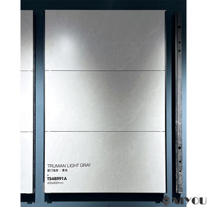 Azulejo de Porcelana Gris Mármol 60x60, Precio de Fábrica XIYOU, Pulido y Esmaltado, Carreaux Sol 600x600, Azulejos de Porcelanato para Sala de Estar - Product Image 6