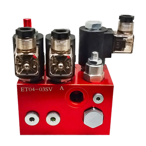 Venda Direta de Fábrica Bloco de Controle de Duas Velocidades ET04-03SV Grupo de Válvulas Hidráulicas 300bar 20 Gpm para Elevador - Product Image 1