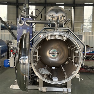 Autoclave de stérilisation entièrement automatique pour aliments pour animaux humides, chauffé par générateur de vapeur à <span class=keywords><strong>gaz</strong></span> - Product Image 2