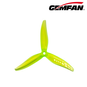 ใบพัด Gemfan 5128 0 แบบสามใบ สำหรับโดรน FPV ขนาด 5 นิ้ว สีฟ้าใส - Product Image 3