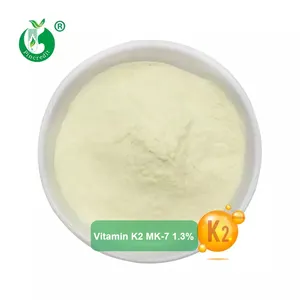 Prezzo di fabbrica 1.3% Menaquinone MK4 MK7 polvere all'ingrosso pura vitamina K2