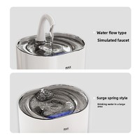Distributeur d'eau pour animaux de compagnie automatique grande capacité chat fontaine d'eau BPA 4 fois Filtration chien mangeoire Portable rechargeable