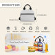 Luxury-Goods Custom Hawaiian Pattern Insulated Handle Lunch Picnic Cooler <strong>Bag</strong> Designer School Work Travel Portable <strong>Delicacy</strong> OEM - Product Image 6