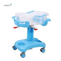 Meubles d'hôpital, lits d'enfant réglables pour les soins aux nouveau-nés, poussette, chariot médical pour bébé