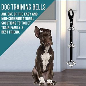 Campana ajustable <span class=keywords><strong>para</strong></span> <span class=keywords><strong>perros</strong></span> al por mayor, extra ruidosa, <span class=keywords><strong>de</strong></span> acero inoxidable, <span class=keywords><strong>para</strong></span> entrenamiento <span class=keywords><strong>de</strong></span> orinal y adiestramiento canino - Product Image 5