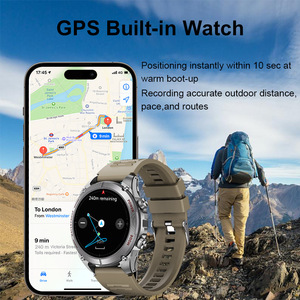 Reloj Inteligente T90GPS con Resistencia al Agua 3ATM, Pantalla AMOLED <span class=keywords><strong>de</strong></span> Silicona, 7 Días <span class=keywords><strong>de</strong></span> Autonomía <span class=keywords><strong>de</strong></span> la Batería, Brújula, Monitor <span class=keywords><strong>de</strong></span> Frecuencia Cardíaca, Seguimiento del Sueño - Product Image 3