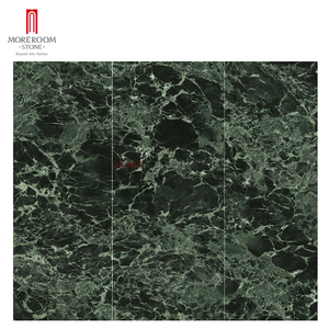 Nuevo Diseño de Baldosas Grandes de Porcelana, Mármol Verde, Losas de 12 mm, Panel de Pared - Product Image 2
