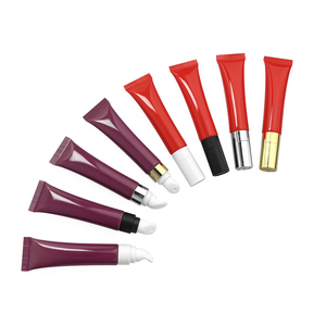 Tubo de Crema para Ojos Personalizado Morado, Tubo Flexible de PE de 15 ml, Tapa de Rosca con Color Personalizado, Cabezal de Rodillo de Masaje con Impresión Serigrafiada, Envase Cosmético - Product Image 6