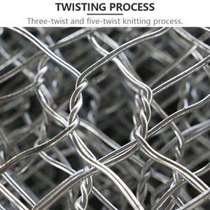 Seafabrika galvanizli 2*<span class=keywords><strong>1</strong></span>*<span class=keywords><strong>1</strong></span> metre altıgen <span class=keywords><strong>Gabion</strong></span> örgü için duvar koruma örgü <span class=keywords><strong>Gabion</strong></span> kutusu için taş kafes - Product Image 4