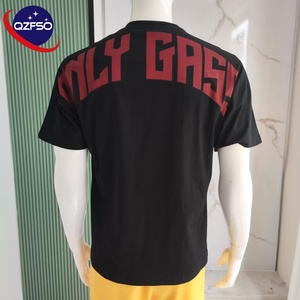 Dtg Logo personnalisé T-shirt de haute qualité délavé à l'acide T-shirt Vintage délavé 280 Gsm T-shirt imprimé T-shirt graphique surdimensionné pour hommes - Product Image 2
