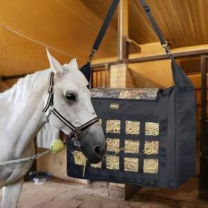 Échantillon gratuit Sac à foin en nylon de qualité supérieure pour chevaux et bétail, simule le pâturage, l'alimentation lente, sangle PP robuste - Product Image 6