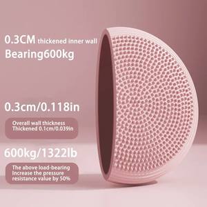 Pelota de Equilibrio de PVC con Cojín de Aire BinYao BY-108 para Rehabilitación de Fuerza Central en Niños, Masaje de Pies y Ejercicio de Tobillos - Product Image 4