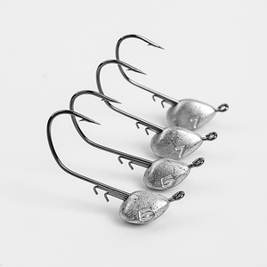 SNEDA Hameçon extra large à tête plombée sans mauvaises herbes (EWG) pour la pêche à l'achigan et à la carpe sans accrocs dans la pêche en mer à couverture lourde - Product Image 3