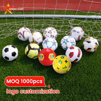Usine personnalisée en gros Ballon de football souple en PVC personnalisé mini ballons de football taille 2 jouets pour enfa