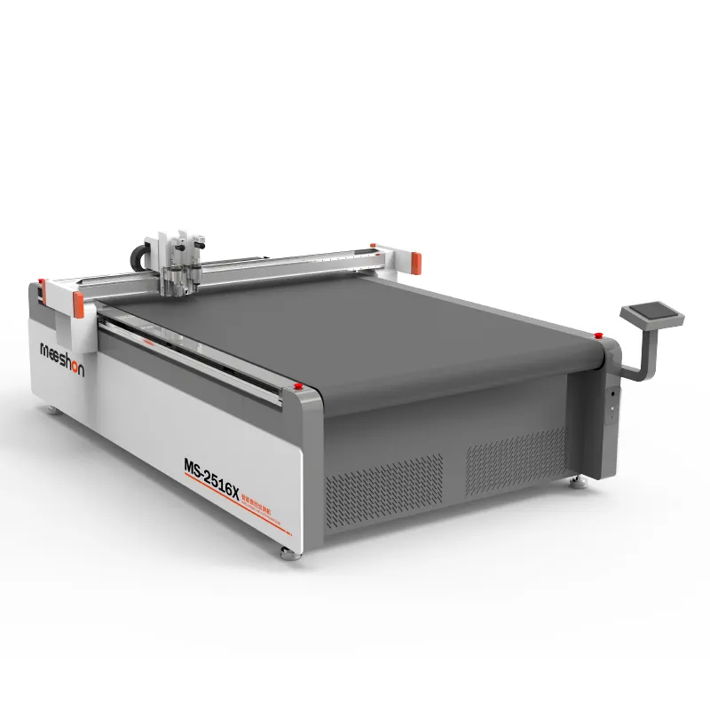 Flatbed Precise Oscillating Knife Digital CNC Composite Materials Cutter Fiberglass Carbon Fiber Glass Fiber Mat Cutting Machine