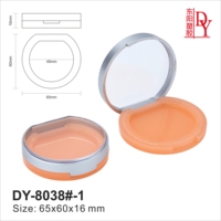 Maquillage personnalisable 6g fond de teint fard à joues Palette d'ombres à paupières compacte avec un design unique Nouveau comme boîte en plastique