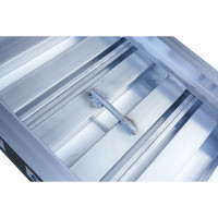 Rampa Hidráulica GIERRE de 350 mm para Carga Pesada, Diseño Fijo, Capacidad de Elevación Máxima de 8/6/10 Toneladas, Modelo de Aleación de Aluminio de 3000x350x75 mm
