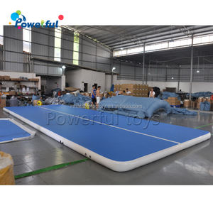 حصيرة قابلة للنفخ لمسار هوائي 4متر/5متر/6متر/8متر/10متر/12متر/15 دقيقة حصيرة قابلة للنفخ لسباقات الجمباز وسائد للهبوط على الأرض - Product Image 1