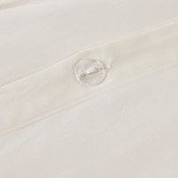 Parure de lit de luxe française en dentelle unie, housse de couette soyeuse et douce, style princesse, drap blanc crème pour chambre à coucher