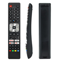 Control Remoto de Voz de Repuesto SHWRMC0137N para el Mercado de Polonia, Compatible con Televisores Sharp 50EQ3EA 50EQ4EA 50EQ6EA