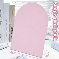 Organisateur de bureau magnétique en métal ML, tableau d'affichage en forme d'arche, cadeau créatif, support de mémo pour poste de travail, présentoir de rappels et souvenirs