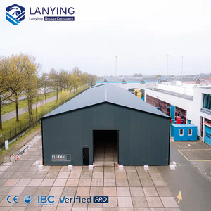 Nave industrial prefabricada de acero, estructura metálica para fábrica/taller, construcción con marco metálico que cumple con el código de construcción CSA. - Product Image 1
