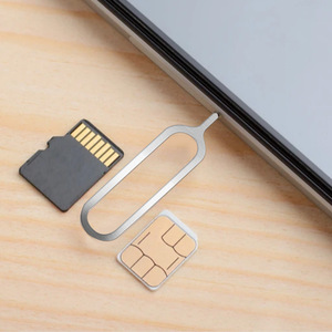 Work Record <b>Sim</b> Card Ejector Tool 33Mm Metal Universal For Mobile Phones - Product Image 2