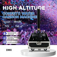 MAYAFX : Choix de location fiable, machine à effets spéciaux professionnelle pour scène, canon à confettis contrôlé par DMX avec flight case inclus