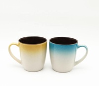 Meilleures ventes de tasses en céramique de 15oz Vaisselle populaire avec glaçure réactive en vente pour le marché domestique