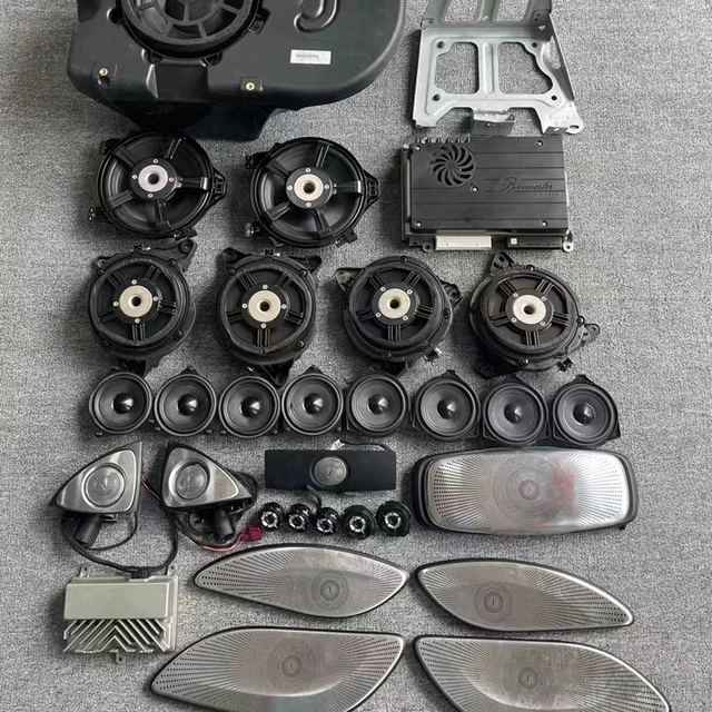 For Mercedes Sclass W222 S450 Premium 8inch Woofer Amplifier Code811 Special Horn High-End Sound System Used ABS Material
