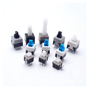 Self-locking Switch 5.8*5.8 7*7 8*8 8.5*8.5 3/6 Pin Non-locking Tact Switch - Product Image 2