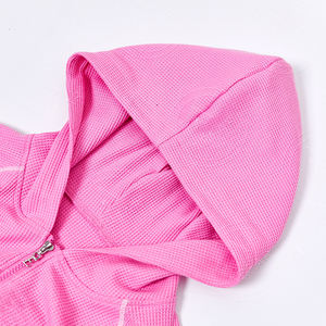 เซ็ตเสื้อถักสองชิ้นสำหรับผู้หญิงชุดเสื้อผ้าเลานจ์แบบถักสำหรับผู้หญิงใส่โลโก้ได้ตามต้องการ - Product Image 4