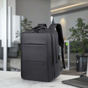 Großer Multifunktionaler Oxford-<span class=keywords><strong>Laptop</strong></span>-Rucksack mit Reißverschluss, USB-Ladeanschluss, Diebstahlschutz, Wasserdicht, Langlebig für Täglichen Geschäftsgebrauch - Product Image 1