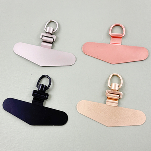 Nhà Máy Bán buôn xoay <span class=keywords><strong>D</strong></span>-Ring trượt điện thoại di động <span class=keywords><strong>d</strong></span>ây buộc với <span class=keywords><strong>d</strong></span>ây vá và kim loại Clip điện thoại <span class=keywords><strong>Tether</strong></span> mảnh - Product Image 3