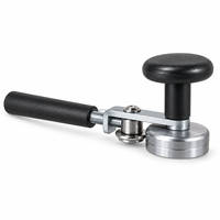 Scelleuse manuelle portable pour bouteilles d'eau de 55 mm de diamètre, boissons gazeuses, couvercles en plastique jetables, bouteilles PET, canettes de soda et boîtes de conserve