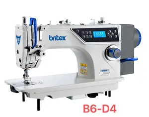 BR-B6-D4 Direct Drive Single Needle Lockstitch Sewing Machine With Auto-trimmer & auto-matic presser foot lifter