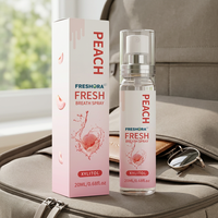 Spray buccal naturel en gros à la menthe, pêche et citron pour l'hygiène bucco-dentaire – Ingrédient clé pour une haleine fraîche