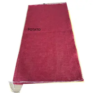 Sacos de malha PP para produtos, saco de malha de polipropileno leno para frutas e legumes, saco tecido PP de 50kg