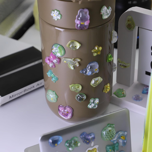 Autocollants en relief 3D personnalisés, mignons, imperméables et écologiques pour téléphones, manettes, scrapbooking et ordinateurs portables – Vente en gros - Product Image 6