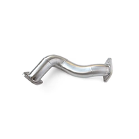 Pour Toyota 86 GT86 ZN6 2.0L FA20 SUS304, tube intermédiaire d'échappement soudé TIG, cintré au mandrin, sections centrales de longueur égale 2012-2019