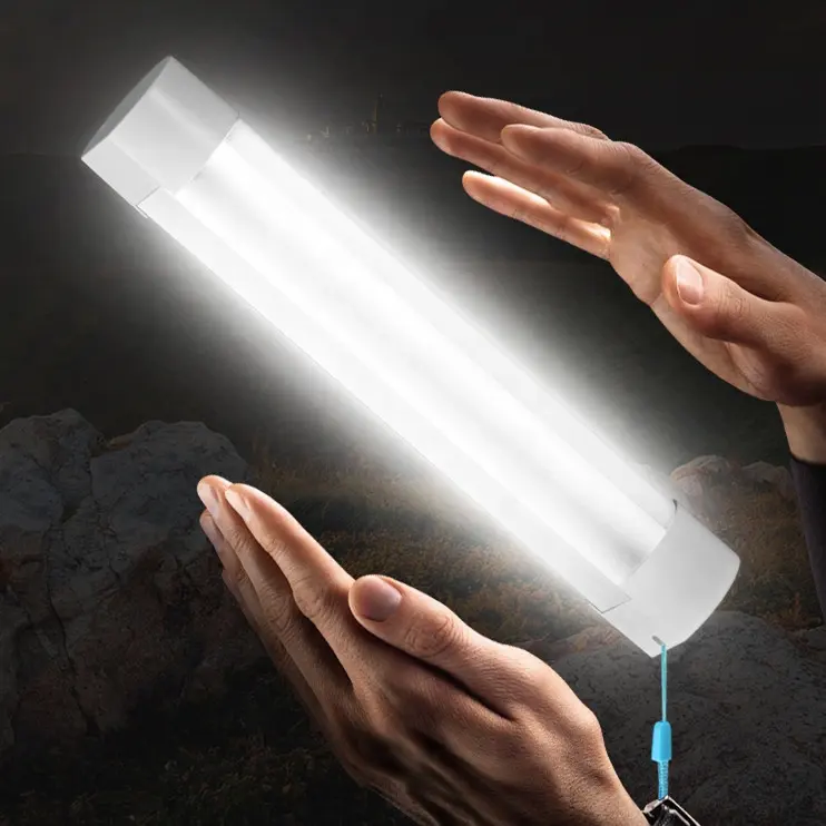 Luz LED de noche portátil para exteriores, luz led de emergencia multifunción con recarga USB, nuevo producto