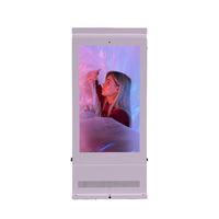 Señalización Digital LCD para Exteriores de Doble Cara, de 49 Pulgadas, IP65, Alto Brillo, Resistente al Agua, para Áreas Públicas y Calles Comerciales