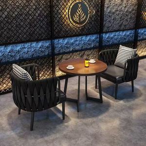 Juego de Mesas, Sillas y Sofás Industriales y Comerciales para Cafetería, Bistro, Salón de Té - Product Image 3