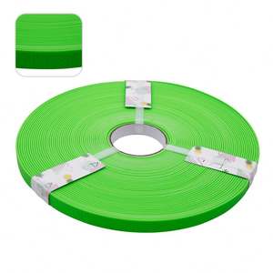 Collier et laisse <span class=keywords><strong>pour</strong></span> <span class=keywords><strong>chien</strong></span> en sangle enduite de PVC écologique, design 2022, matériau durable, texture nid d'abeille, revêtement PVC imprimé - Product Image 4