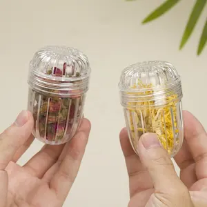 Thiết kế mới có thể tháo rời trà Infuser nhựa trà lọc hoa trà bóng cho chai nước